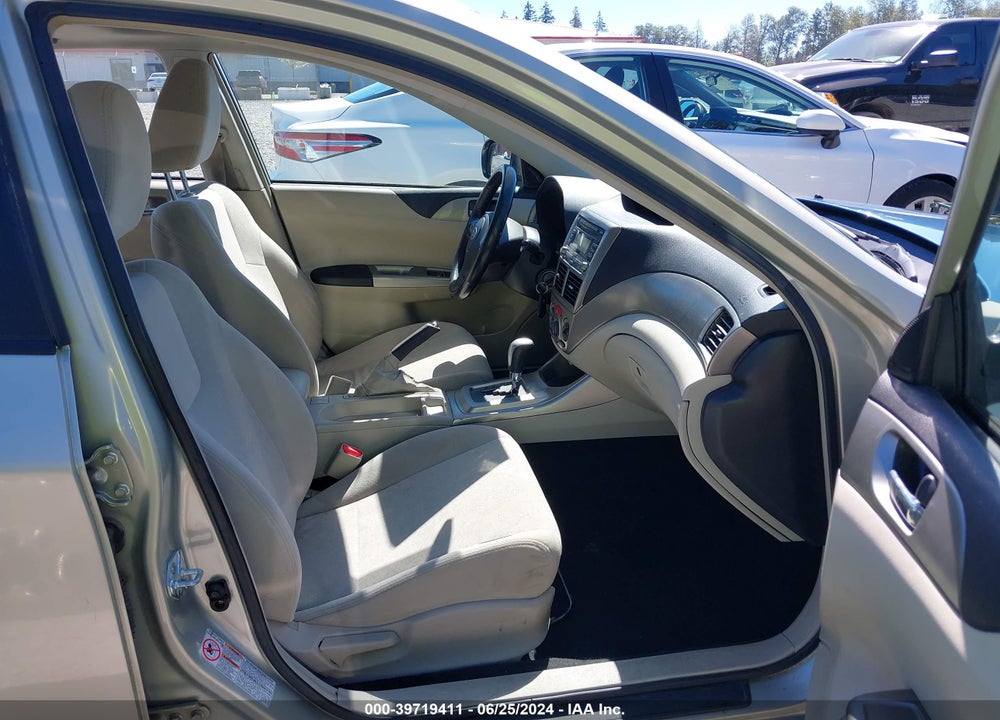 2009 SUBARU IMPREZA VIN: JF1GH60619H814306
