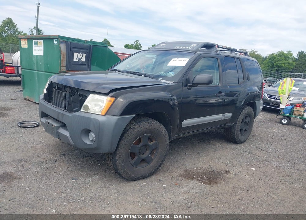 2006 NISSAN XTERRA S VIN: 5N1AN08W96C562562