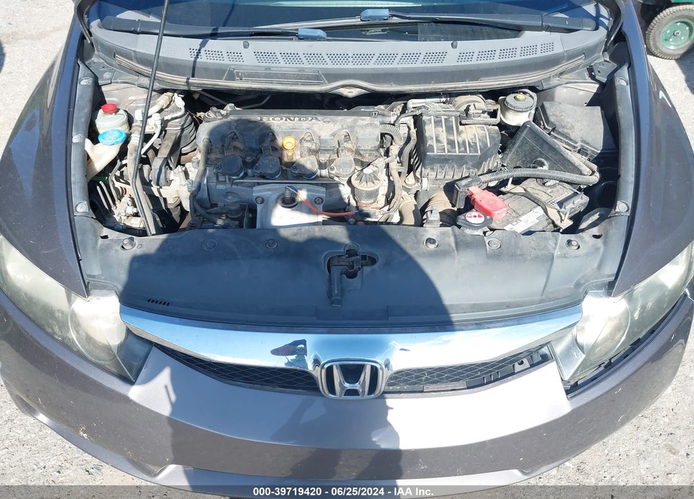2009 HONDA CIVIC LX VIN: 19XFA16599E047001