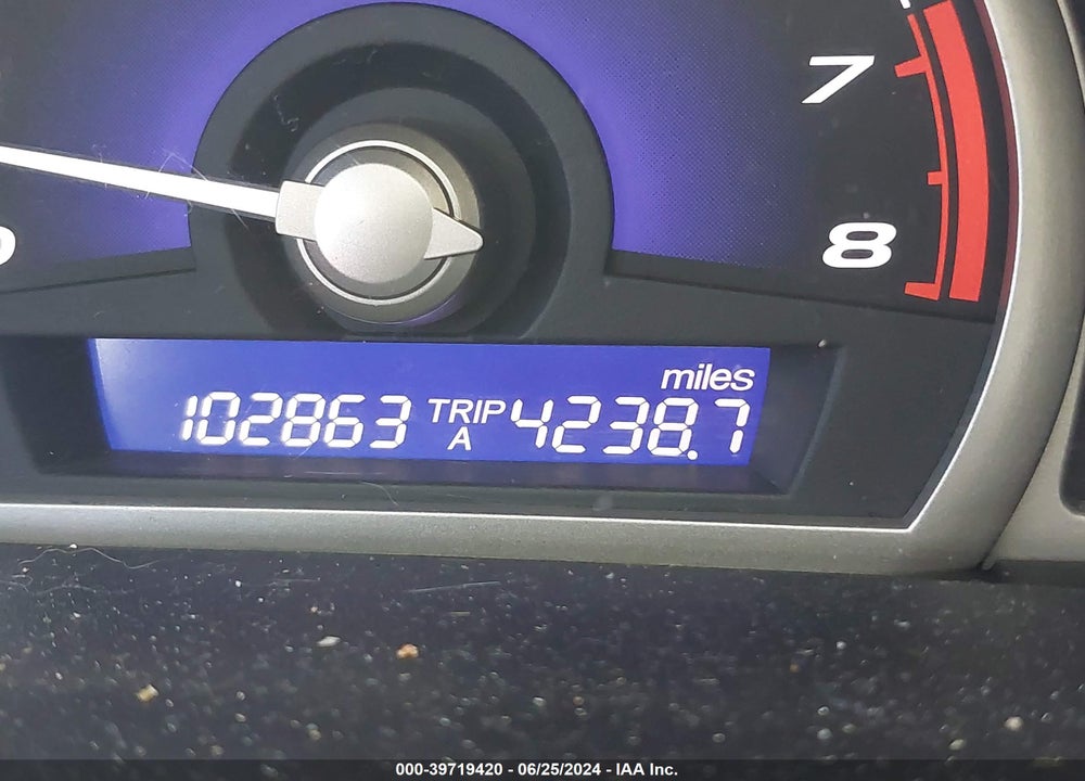 2009 HONDA CIVIC LX VIN: 19XFA16599E047001