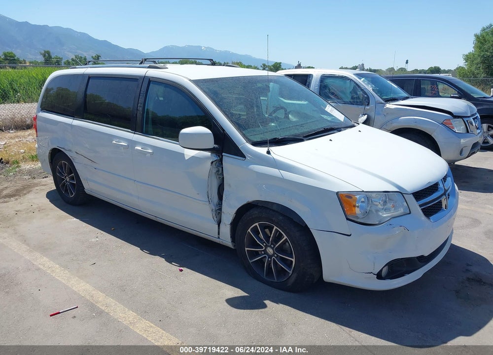 2017 DODGE GRAND CARAVAN SXT VIN: 2C4RDGCG7HR562024