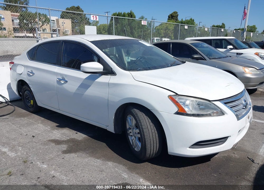 2015 NISSAN SENTRA S VIN: 3N1AB7AP0FY284556