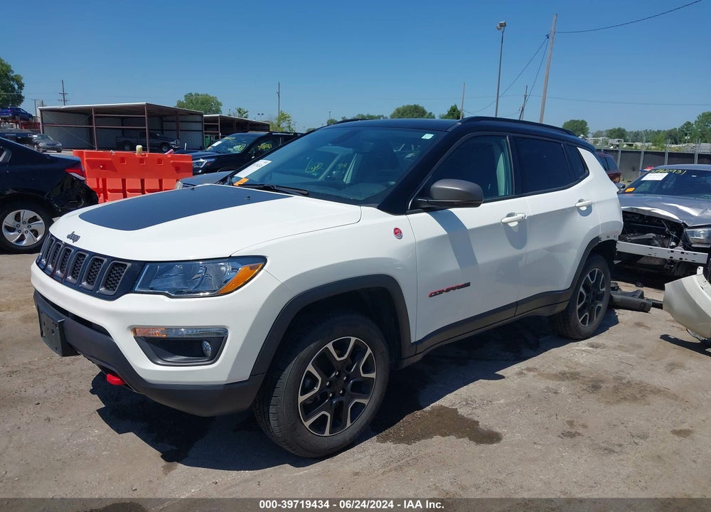 2019 JEEP COMPASS TRAILHAWK 4X4 VIN: 3C4NJDDB5KT811238