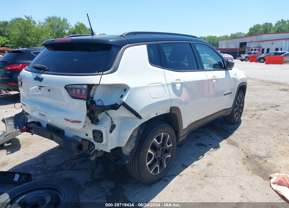 2019 JEEP COMPASS TRAILHAWK 4X4 VIN: 3C4NJDDB5KT811238