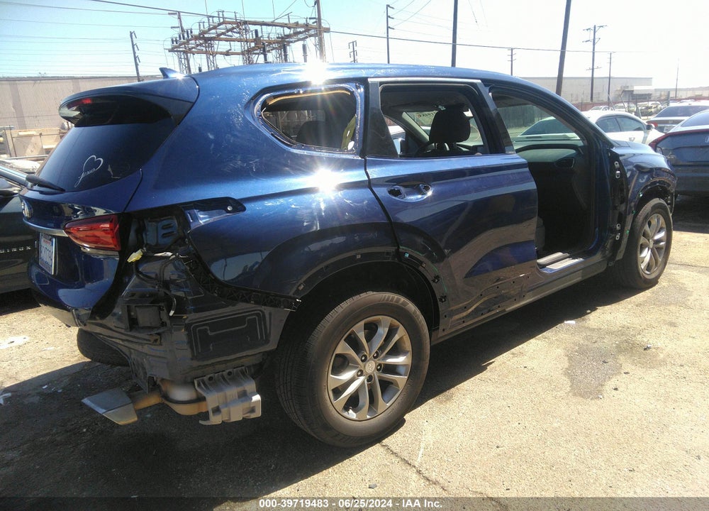 2020 HYUNDAI SANTA FE SEL VIN: 5NMS33AD5LH275743