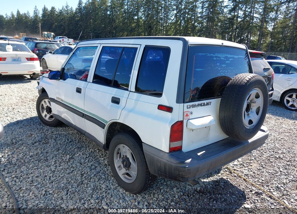 1998 CHEVROLET TRACKER VIN: 2CNBJ1360W6921786
