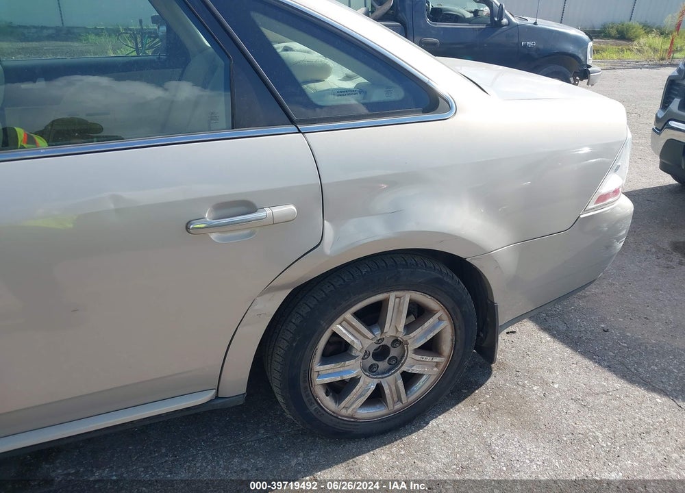 2009 MERCURY SABLE PREMIER VIN: 1MEHM42W89G634238