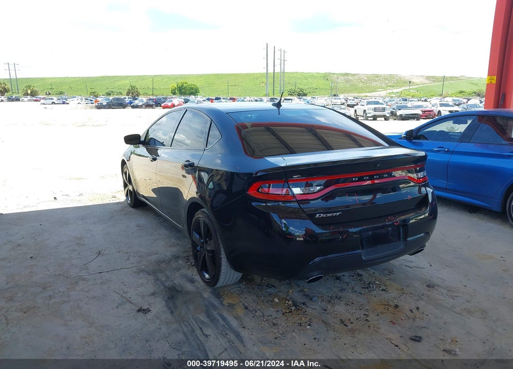 2016 DODGE DART SXT VIN: 1C3CDFBB2GD517195