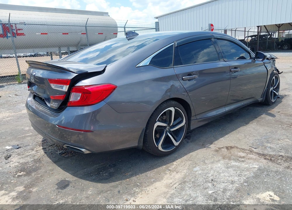 2018 HONDA ACCORD SPORT 2.0T VIN: 1HGCV2F39JA044510