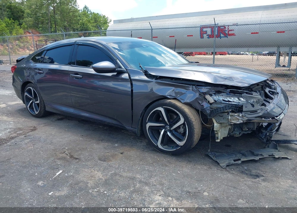 2018 HONDA ACCORD SPORT 2.0T VIN: 1HGCV2F39JA044510