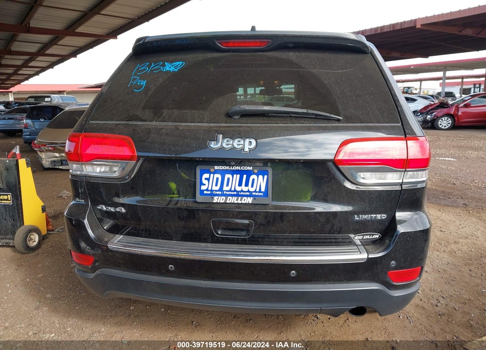 2016 JEEP GRAND CHEROKEE LIMITED VIN: 1C4RJFBG6GC388765