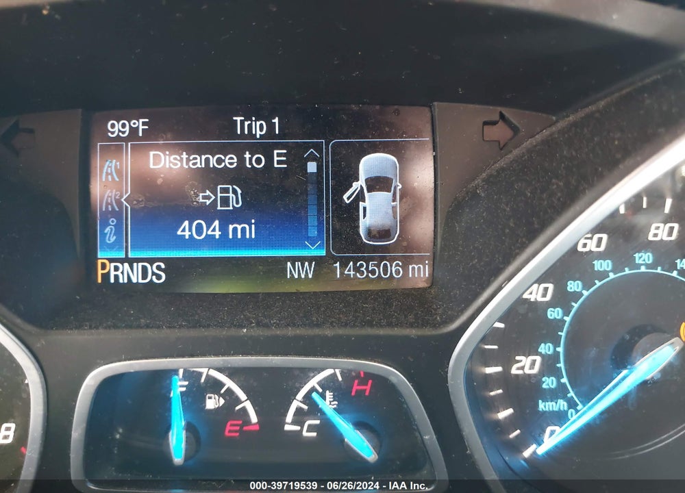 2014 FORD ESCAPE TITANIUM VIN: 1FMCU0J99EUD57851