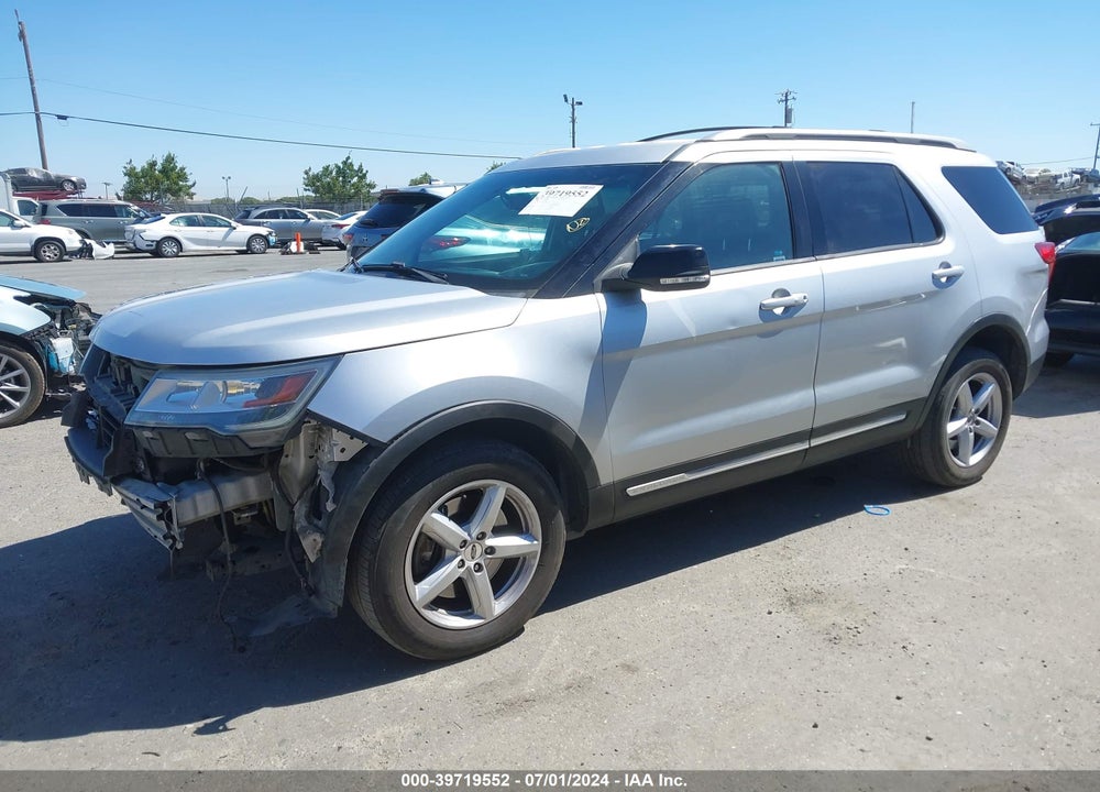 2016 FORD EXPLORER XLT VIN: 1FM5K8D89GGB53469