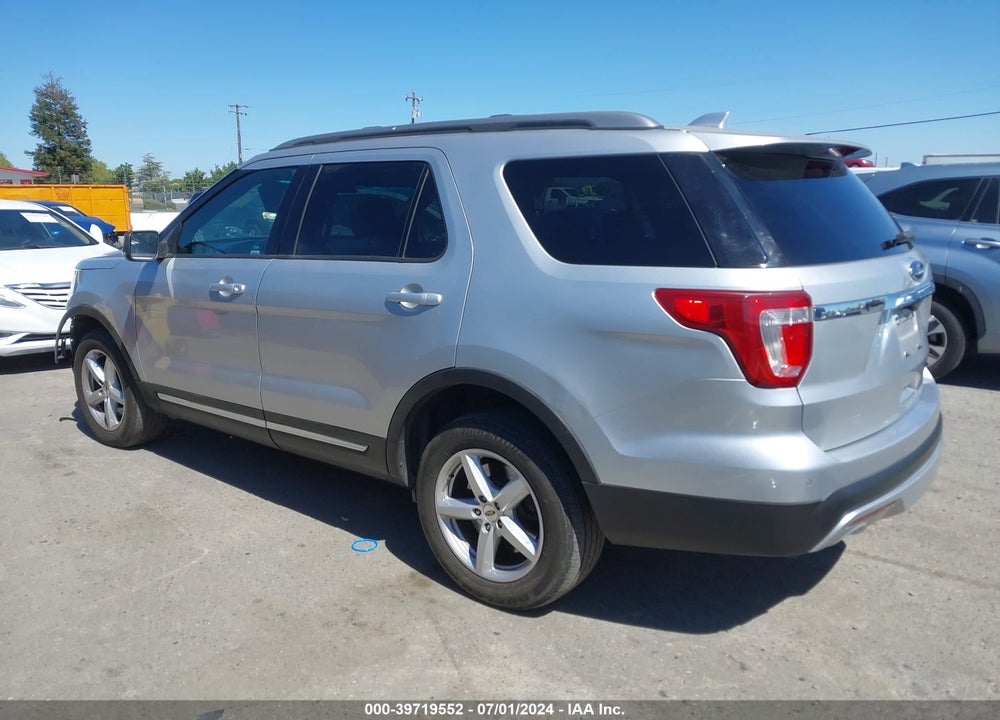 2016 FORD EXPLORER XLT VIN: 1FM5K8D89GGB53469