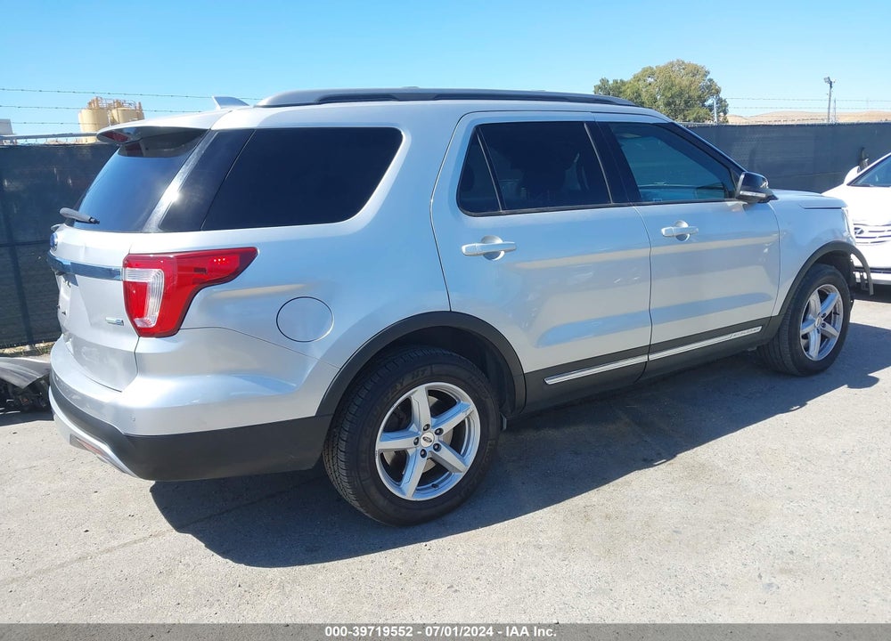2016 FORD EXPLORER XLT VIN: 1FM5K8D89GGB53469