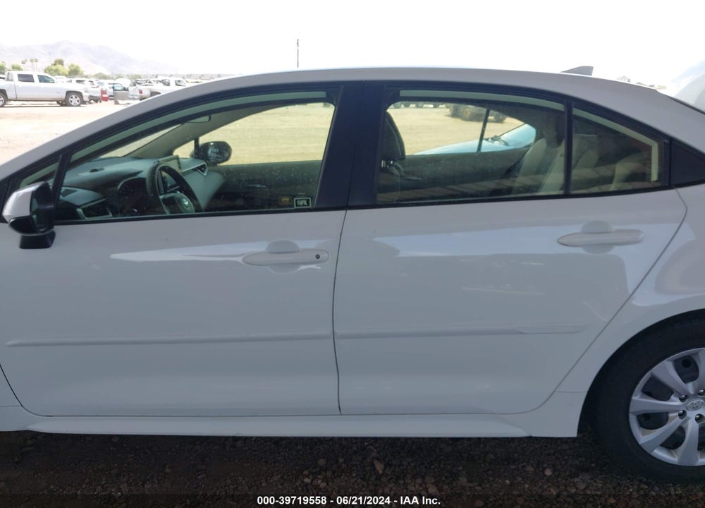 2020 TOYOTA COROLLA LE VIN: JTDEPRAE5LJ022574