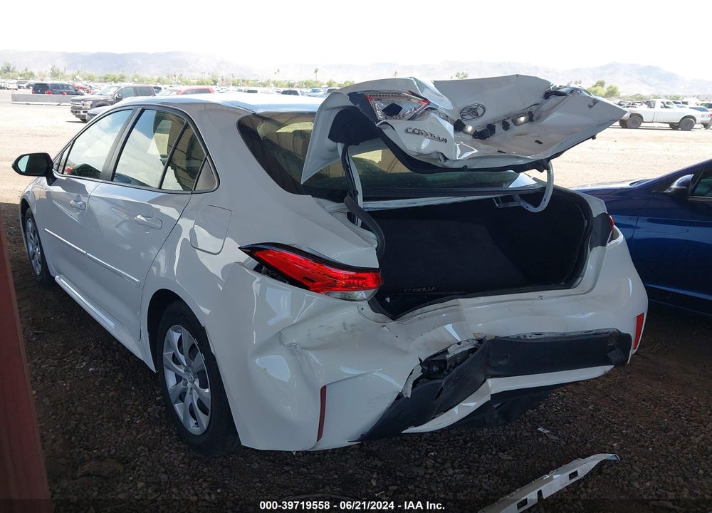 2020 TOYOTA COROLLA LE VIN: JTDEPRAE5LJ022574