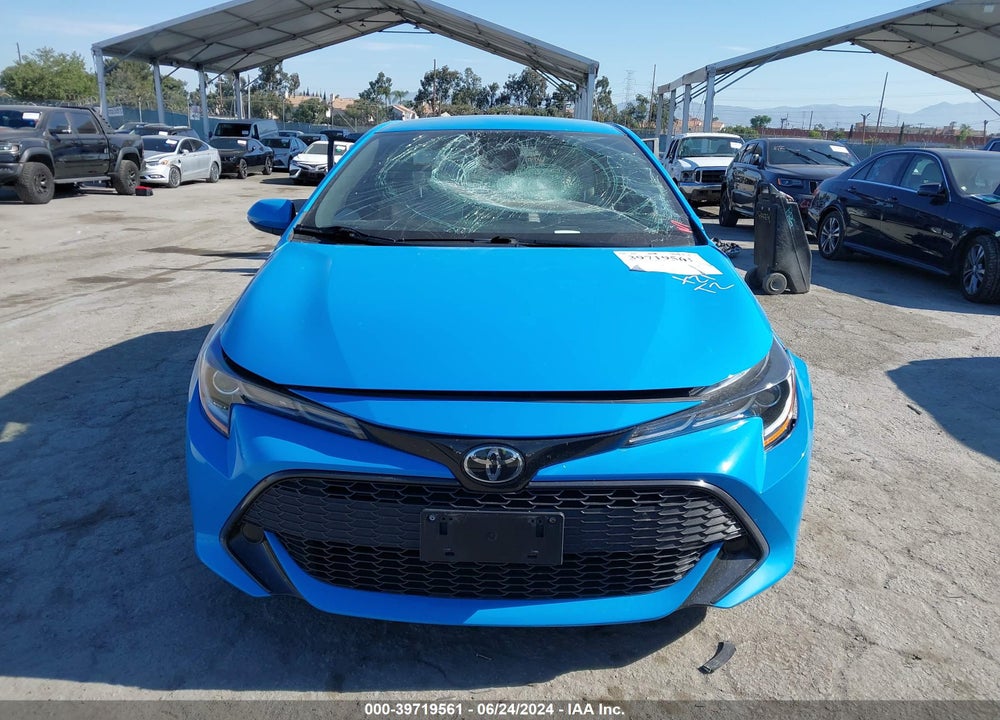 2019 TOYOTA COROLLA SE VIN: JTNK4RBE1K3014433