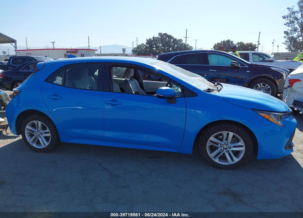 2019 TOYOTA COROLLA SE VIN: JTNK4RBE1K3014433