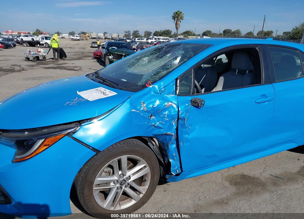 2019 TOYOTA COROLLA SE VIN: JTNK4RBE1K3014433
