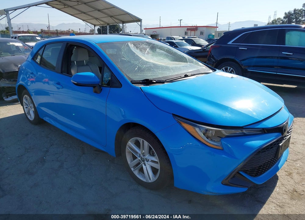 2019 TOYOTA COROLLA SE VIN: JTNK4RBE1K3014433