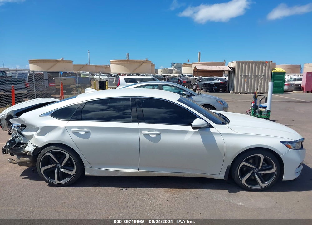 2019 HONDA ACCORD SPORT VIN: 1HGCV1F3XKA106587