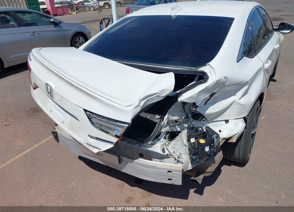 2019 HONDA ACCORD SPORT VIN: 1HGCV1F3XKA106587