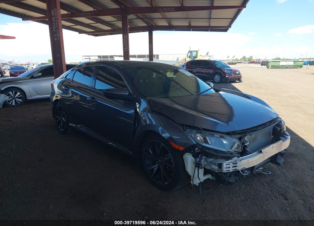 2019 HONDA CIVIC SPORT VIN: 2HGFC2F80KH510634