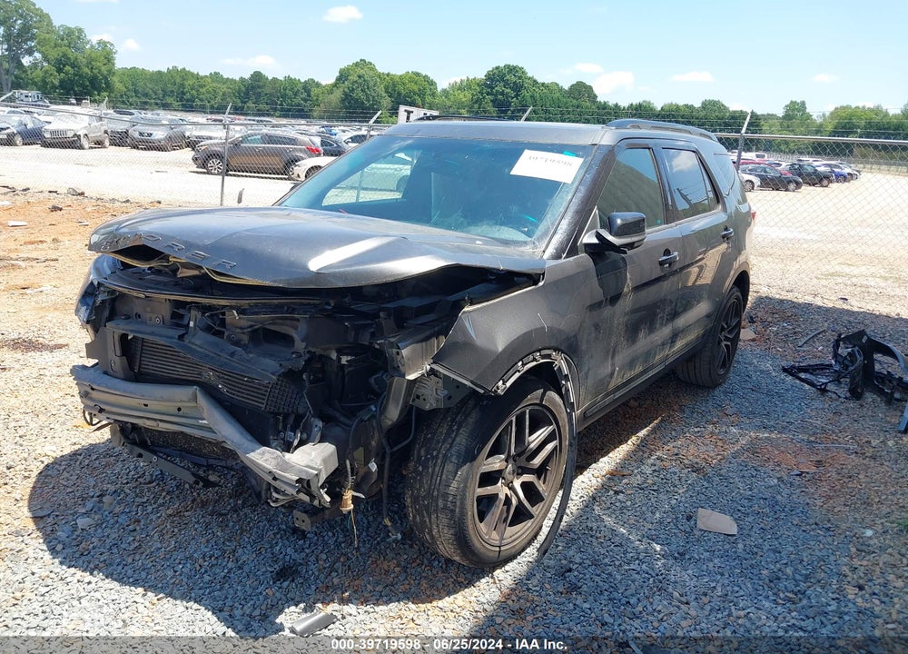2017 FORD EXPLORER SPORT VIN: 1FM5K8GT3HGA42630