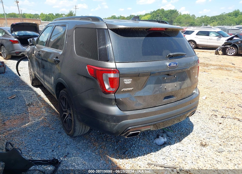 2017 FORD EXPLORER SPORT VIN: 1FM5K8GT3HGA42630
