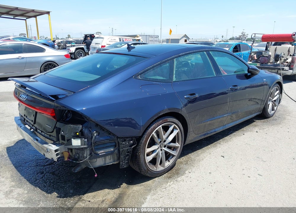 2021 AUDI A7 SPORTBACK PREMIUM PLUS 55 TFSI E QUATTRO S TRONIC VIN: WAUTPBF29MN086007