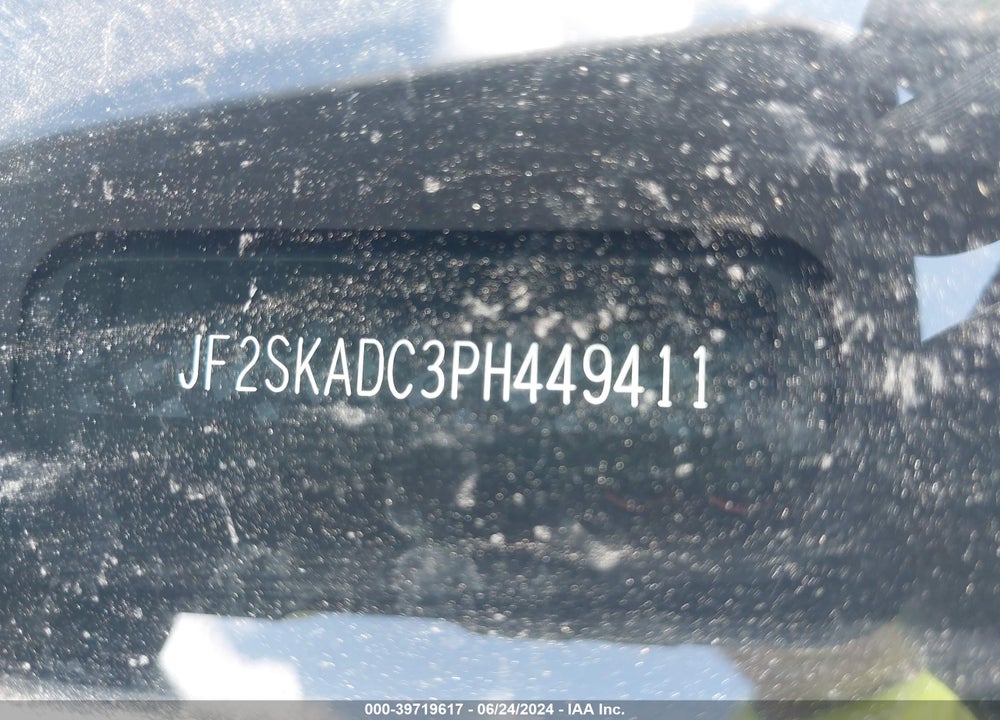 2023 SUBARU FORESTER PREMIUM VIN: JF2SKADC3PH449411
