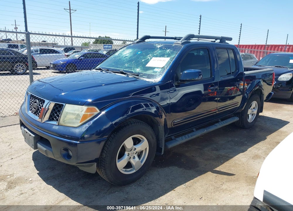 2008 NISSAN FRONTIER LE VIN: 1N6AD07UX8C442356