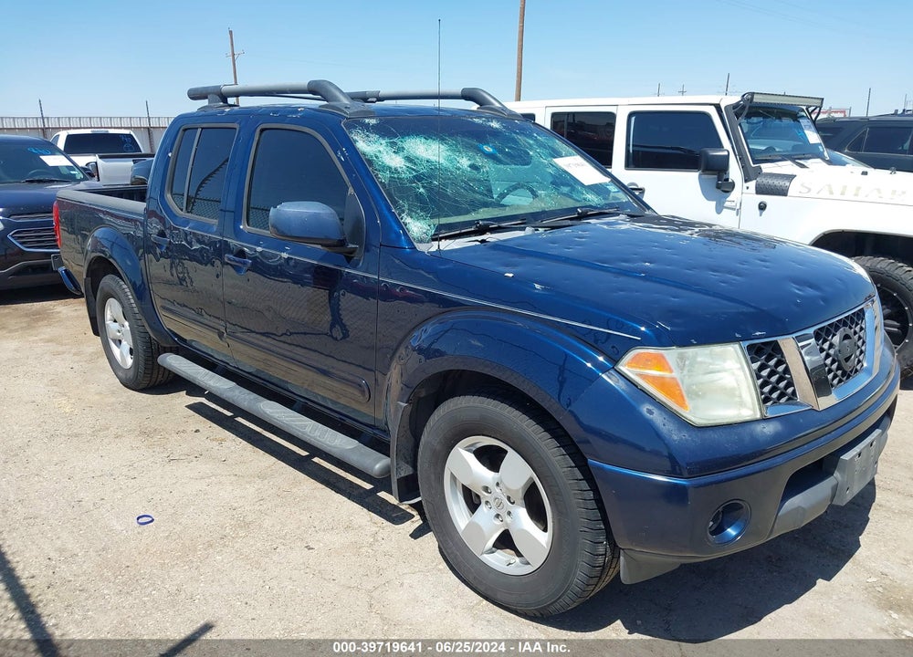 2008 NISSAN FRONTIER LE VIN: 1N6AD07UX8C442356
