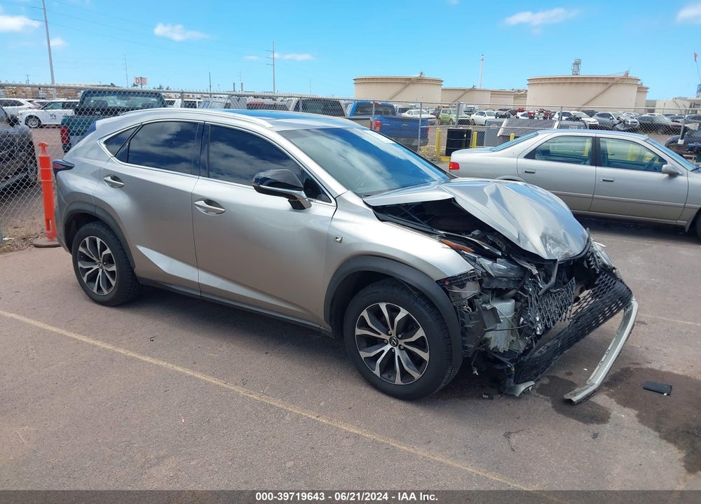 2015 LEXUS NX 200T F SPORT VIN: JTJYARBZ3F2019197
