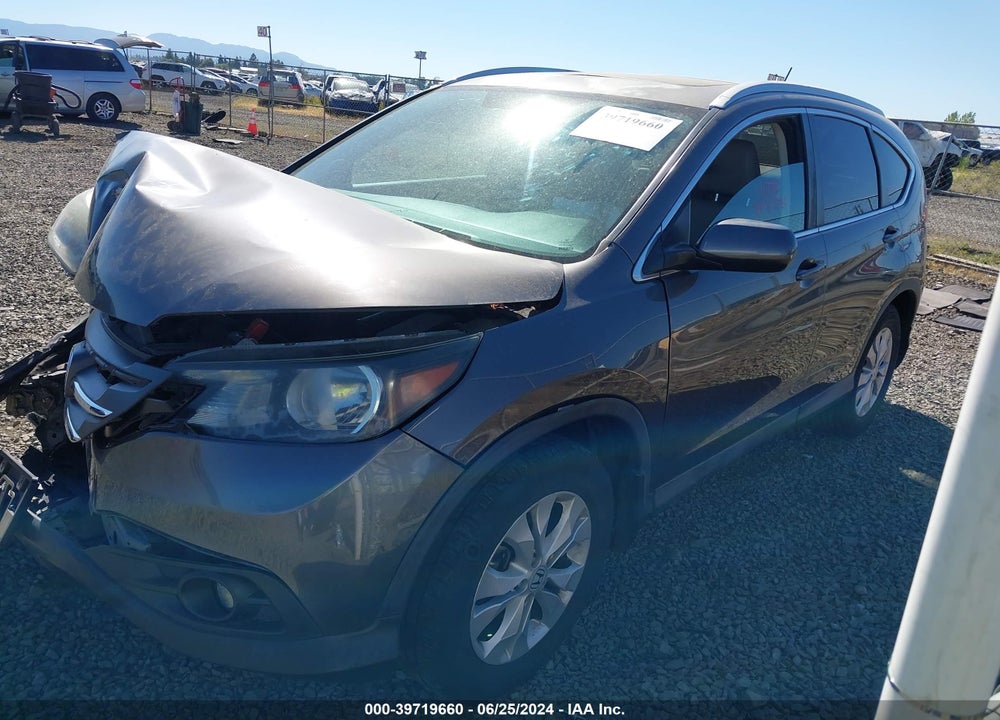 2014 HONDA CR-V EX-L VIN: 2HKRM4H79EH608565