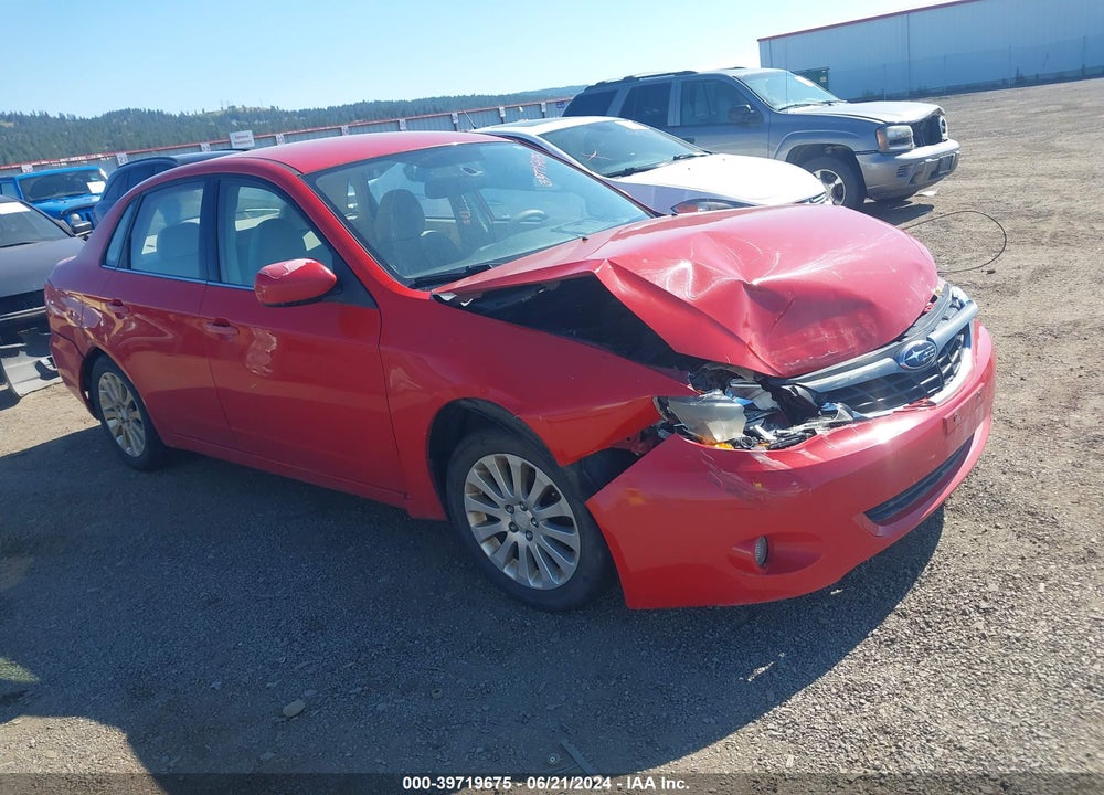 2008 SUBARU IMPREZA 2.5I VIN: JF1GE61658H525144