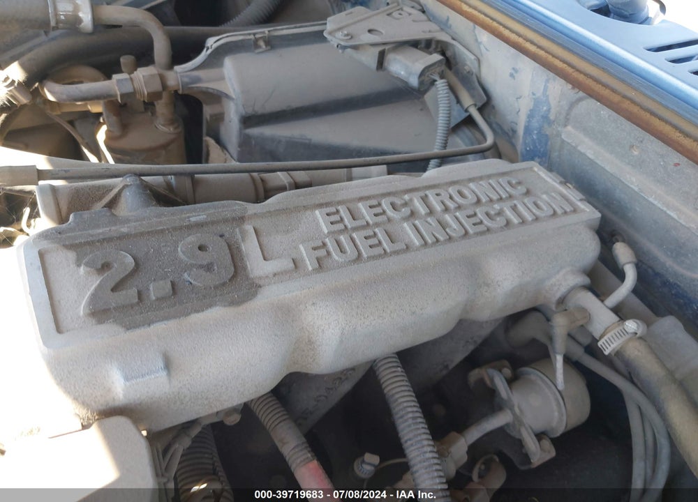 1987 FORD RANGER SUPER CAB VIN: 1FTCR14T7HPA55755