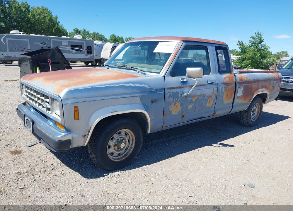 1987 FORD RANGER SUPER CAB VIN: 1FTCR14T7HPA55755