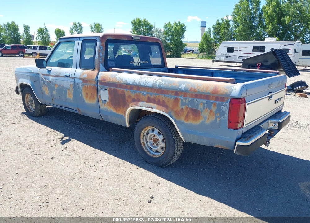 1987 FORD RANGER SUPER CAB VIN: 1FTCR14T7HPA55755