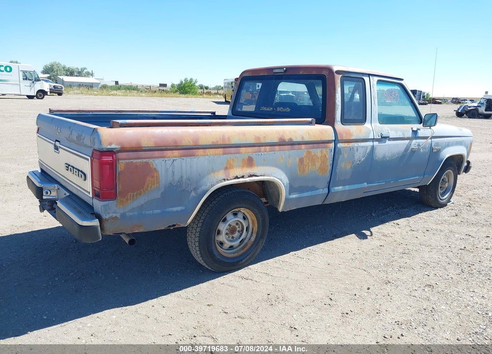 1987 FORD RANGER SUPER CAB VIN: 1FTCR14T7HPA55755