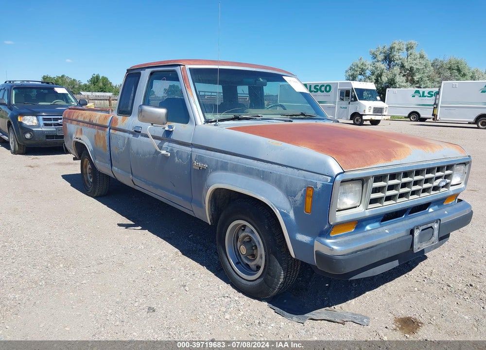 1987 FORD RANGER SUPER CAB VIN: 1FTCR14T7HPA55755