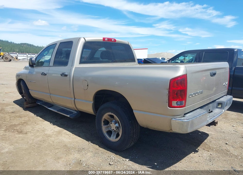2003 DODGE RAM 1500 SLT/LARAMIE/ST VIN: 1D7HU18Z63J558648