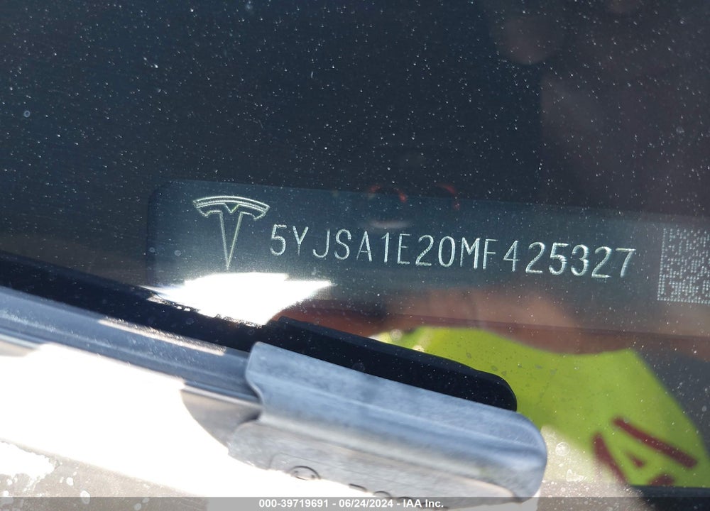 2021 TESLA MODEL S LONG RANGE DUAL MOTOR ALL-WHEEL DRIVE/LONG RANGE PLUS DUAL MOTOR ALL-WHEEL DRIVE VIN: 5YJSA1E20MF425327