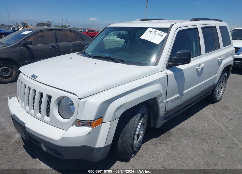 2016 JEEP PATRIOT SPORT VIN: 1C4NJPBA3GD815006
