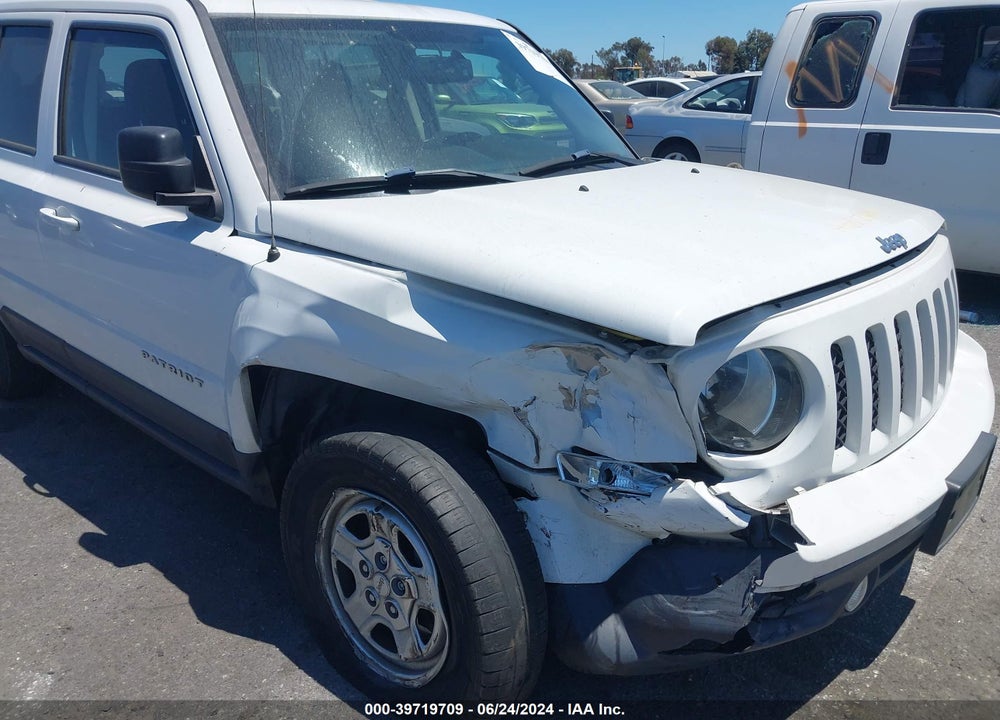 2016 JEEP PATRIOT SPORT VIN: 1C4NJPBA3GD815006