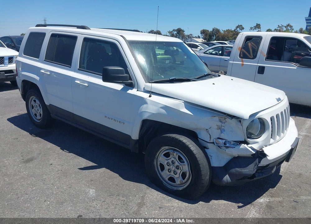 2016 JEEP PATRIOT SPORT VIN: 1C4NJPBA3GD815006