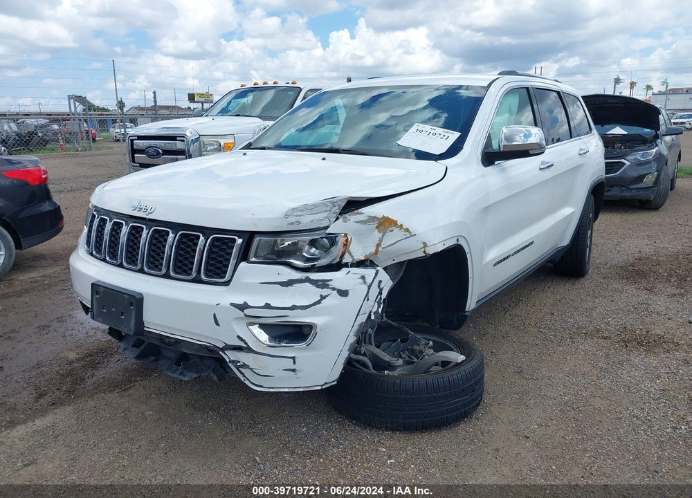 2019 JEEP GRAND CHEROKEE LIMITED 4X2 VIN: 1C4RJEBG4KC615650