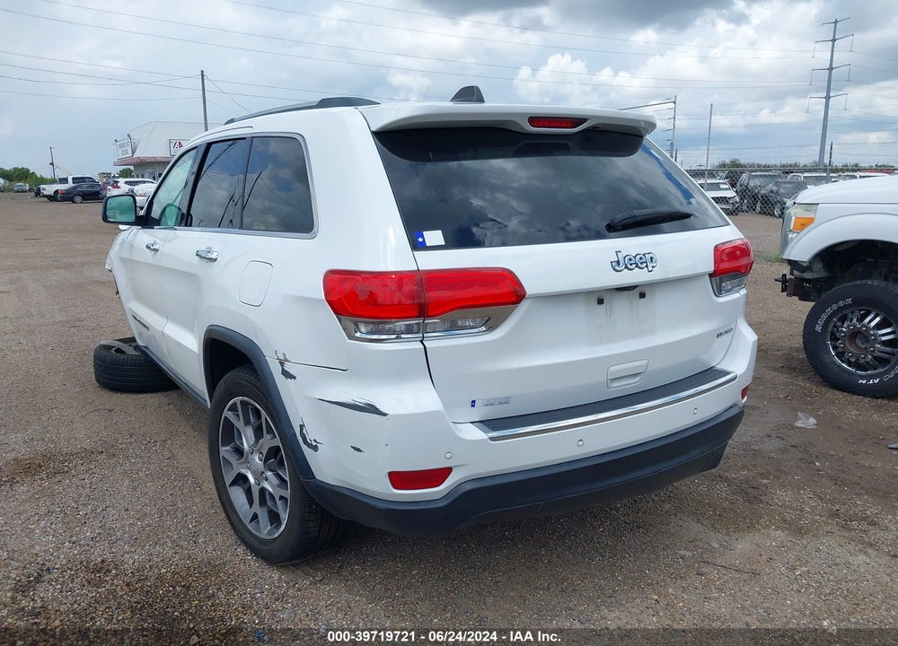 2019 JEEP GRAND CHEROKEE LIMITED 4X2 VIN: 1C4RJEBG4KC615650