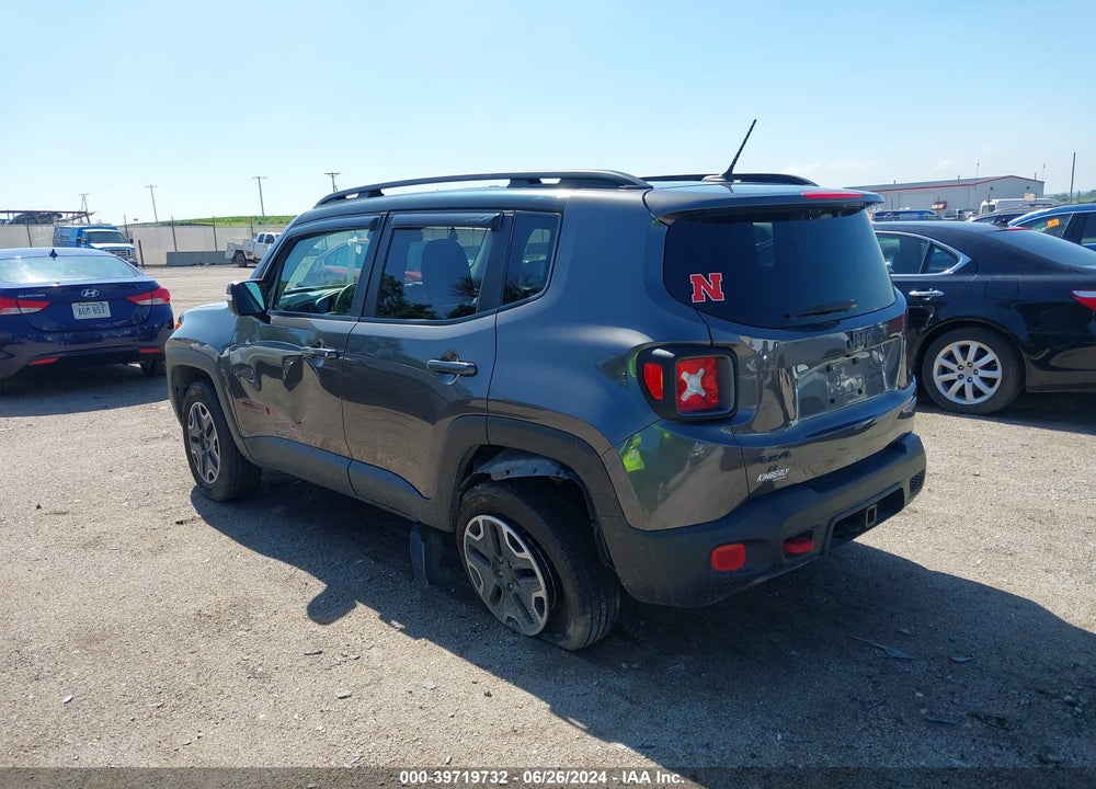 2017 JEEP RENEGADE TRAILHAWK 4X4 VIN: ZACCJBCB5HPE68458